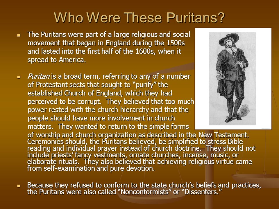 Puritan belief